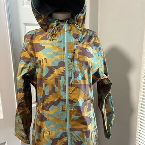 The North Face Multicolor Camo Jacket